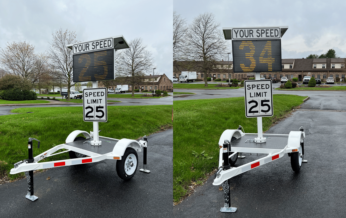 Radar Speed & Message Trailers | All Traffic Solutions