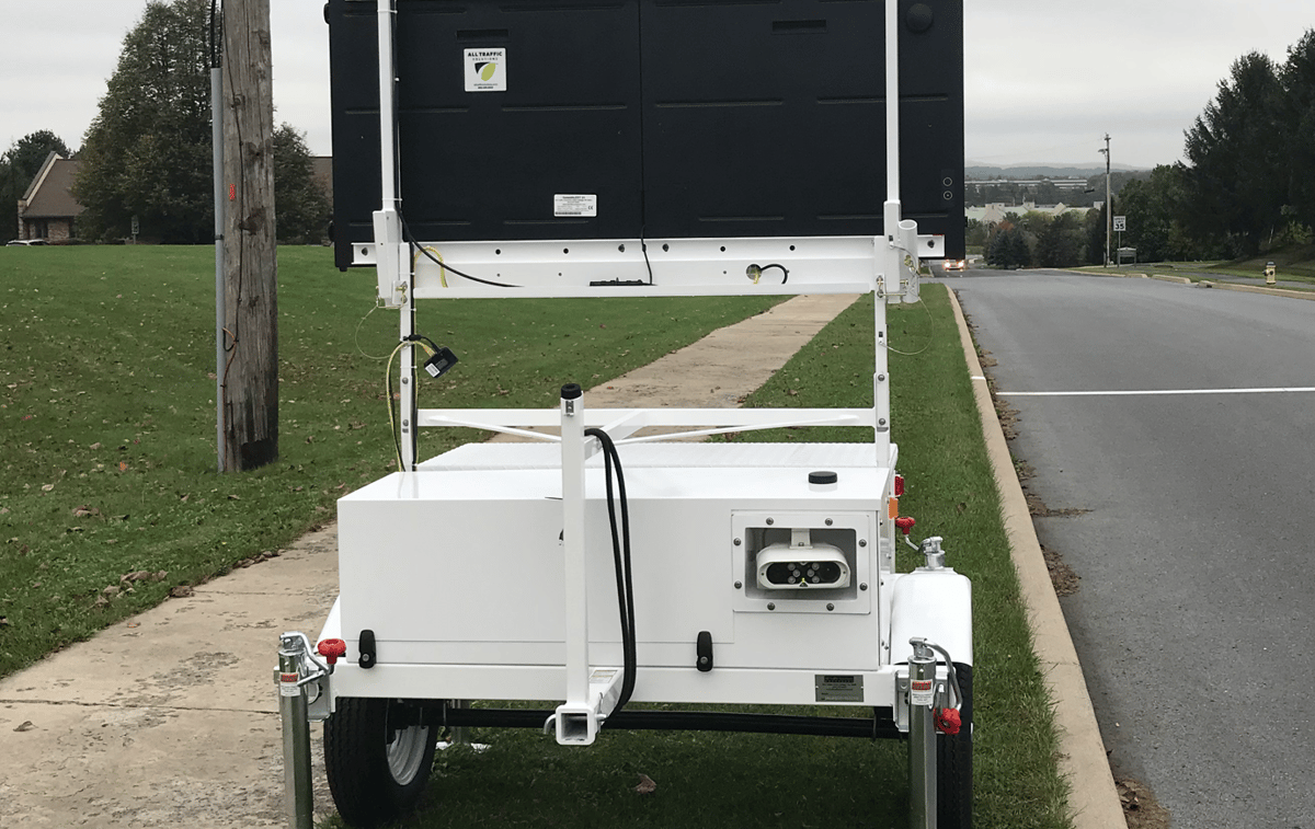 Radar Speed & Message Trailers | All Traffic Solutions